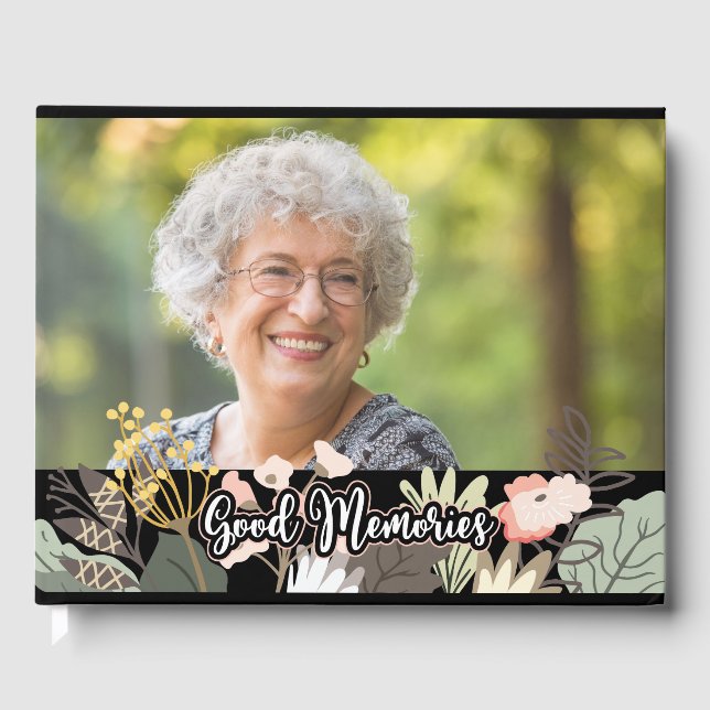 Livro De Visitas Memória Ama Memorial Celebração Funeral Da Vida (Frente)