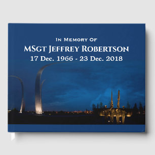 Livro De Visitas Memorial da força aérea na noite