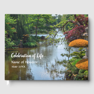 Livro De Visitas Memorial da Vida do Jardim Zen Japonês