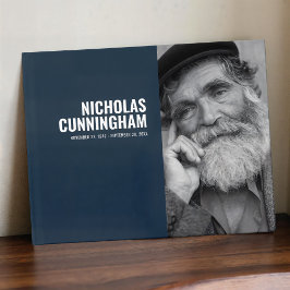 Livro De Visitas Memorial de Fotografias Moderno e Simples