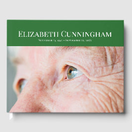 Livro De Visitas Memorial de Fotografias Personalizadas Clássico