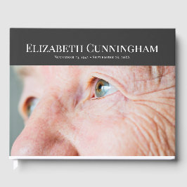 Livro De Visitas Memorial de Fotografias Personalizadas Clássico