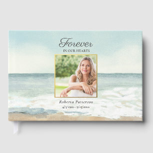 Livro De Visitas Memorial do Funeral Fotográfico do Oceano de Praia