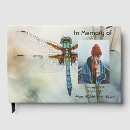 Livro de Visitas Memorial Dragonfly Natureza