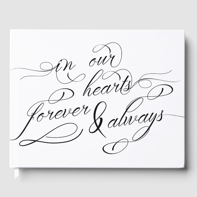 Livro De Visitas Memorial Fotográfico em Nossos Corações (Frente)