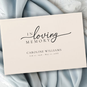 Livro De Visitas Memorial "In Loving", Nome, Cotação