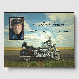 Livro De Visitas Memorial Personalizado de Motocicletas