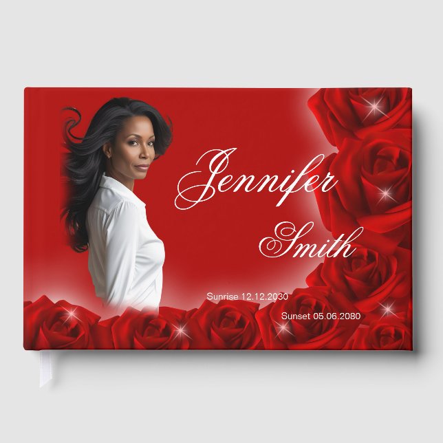 Livro de Visitas Memorial Rosas Vermelhas (Frente)
