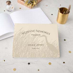 Livro De Visitas Memórias rústicas dos convidados do casamento da