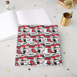 Livro De Visitas Menina de maquiagem bonita - Bela kawaii e moda de