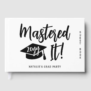 Livro De Visitas Mestrados Personalizados Graduação Mastered It