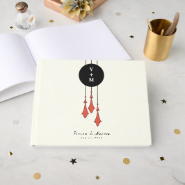 Livro De Visitas Midnight Autumn Wedding