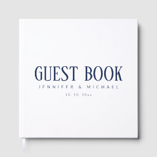 Livro De Visitas Minimalista Profissional Moderno Elegante