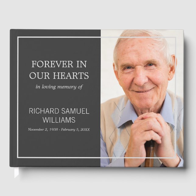 Livro De Visitas Mínimo Carvões Na Memória Adorável (Frente)