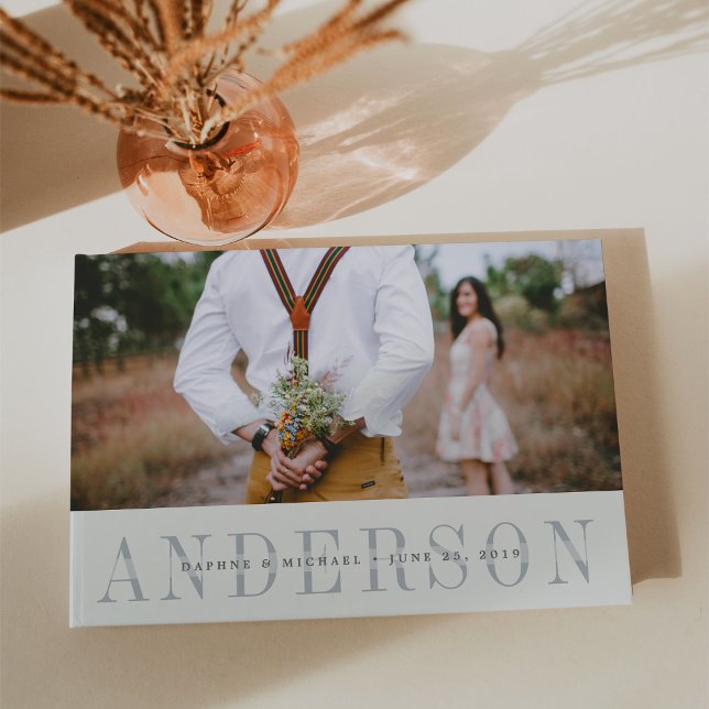 Livro De Visitas Modern Overlay Wedding (Criador carregado)