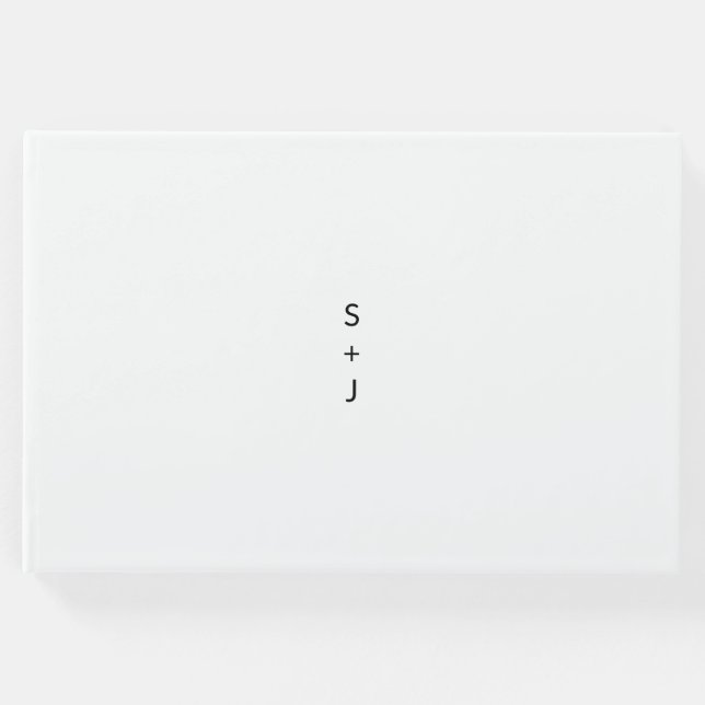 Livro De Visitas Modern Wedding (Frente)