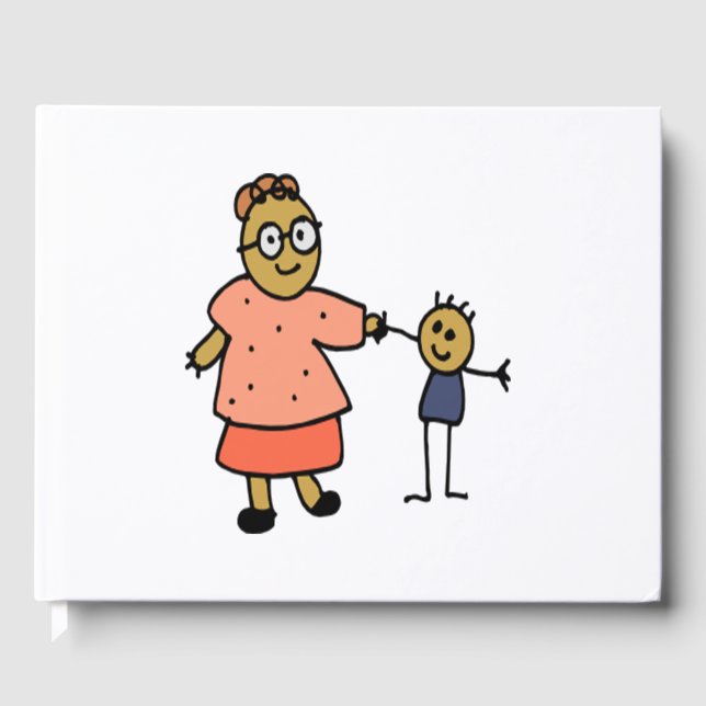 Livro De Visitas Mom and Son (Frente)