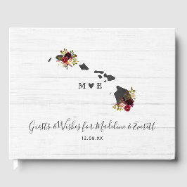 Livro De Visitas Monograma de Casamento Russo de Destino do Estado 