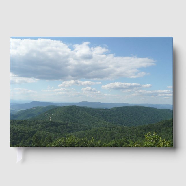 Livro De Visitas Montanhas Apalaches I Shenandoah (Frente)