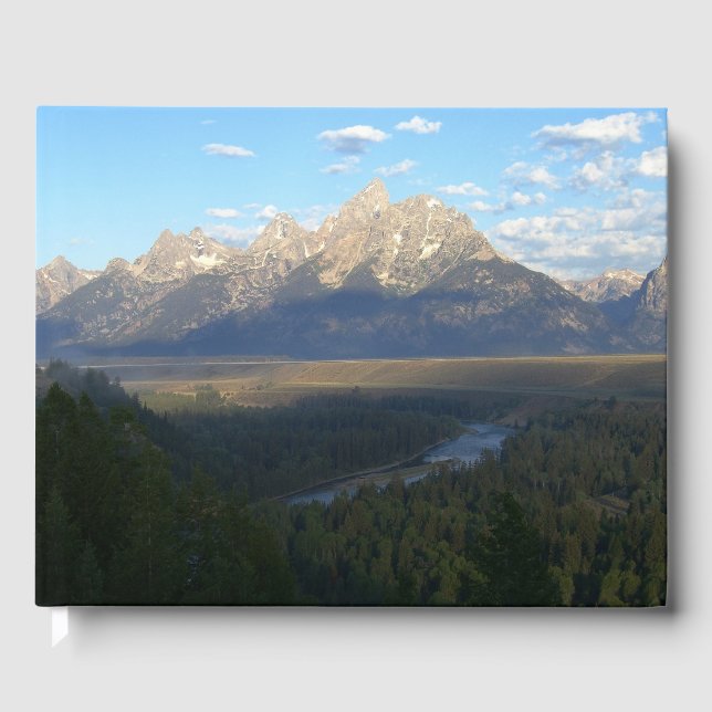 Livro De Visitas Montanhas Jackson Hole (Grande Parque Nacional de  (Frente)