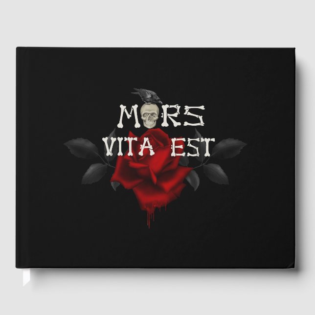 Livro De Visitas Mors Vita Est (Frente)