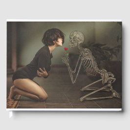 Livro De Visitas Morte e jovem mulher