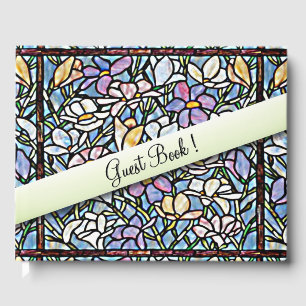 Livro De Visitas Mosaic Floral Wedding