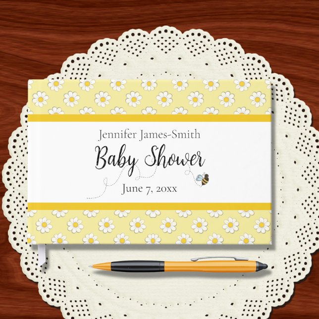 Livro De Visitas Mother-to-Bee Baby Shower (Criador carregado)