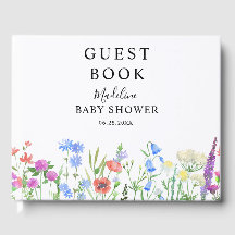 Multihued Wildflower Baby Shower Celebration