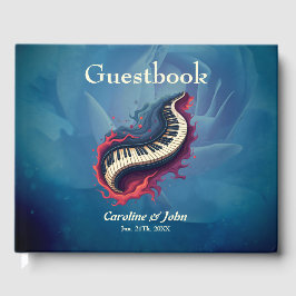 Livro De Visitas Music in motion, the curved piano.