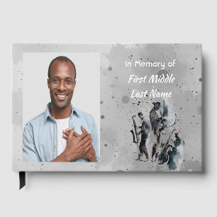 Livro de Visitas Músico Jazz