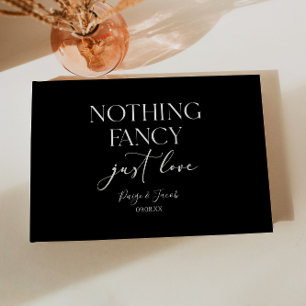Livro De Visitas Nada de Luxo, Apenas Amor Casamento Minimalista Ca