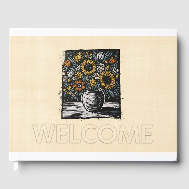 Livro De Visitas Não Muito Van Gogh (alt) (Frente)