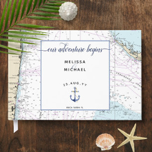 Livro De Visitas #Nautical #Wedding nossa aventura começa o