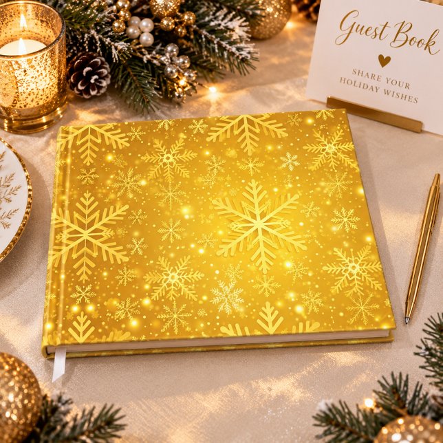 Livro De Visitas Neve Dourada (Holiday Season 9/1-10/31)
