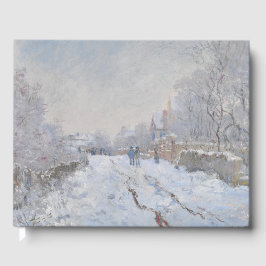 Livro De Visitas Neve na Argentina (por Claude Monet)
