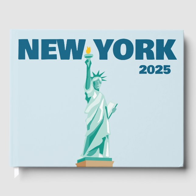 Livro De Visitas New York travel coffee table book (Frente)
