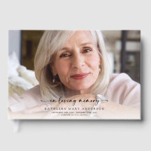 No Loving Memory Cheio Photo Funeral