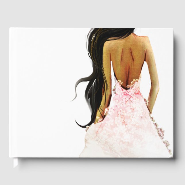 Livro De Visitas Noiva Negra (Frente)