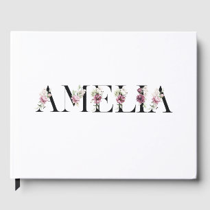 Livro De Visitas Nome Amelia