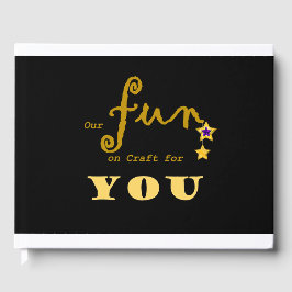 Livro De Visitas Nossa diversão em artesanato para você