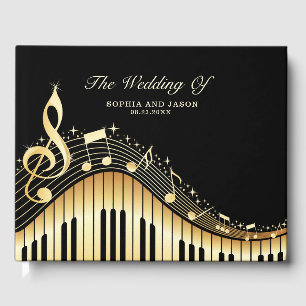 Livro De Visitas Notas brilhantes e Limpeza