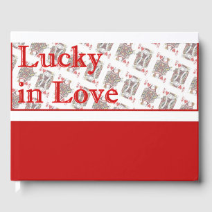 Livro De Visitas Notebook de Guestbook Casino Wedding