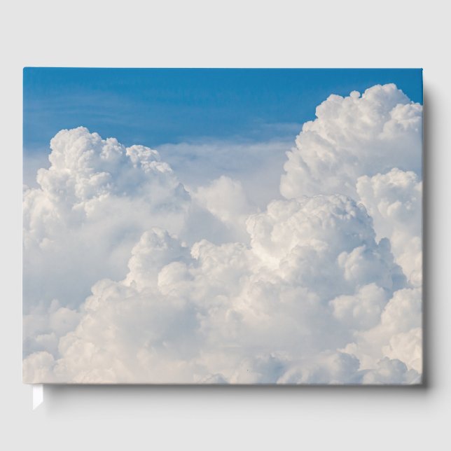 Livro De Visitas Nuvens no céu (Frente)