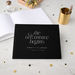 Livro De Visitas O Casamento Começa Preto