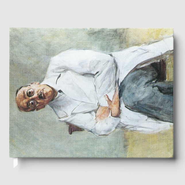 Livro De Visitas O cirurgião (por Max Liebermann) (Frente)