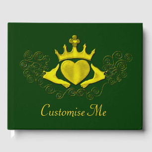 Livro De Visitas O Claddagh (ouro)