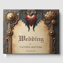 Livro De Visitas O coração pulsante da mecânica,