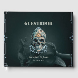 Livro De Visitas O crânio do tempo: algarismos romanos