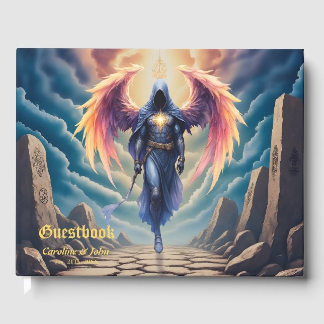 Livro De Visitas O Guardião Místico da Esperança (Frente)
